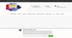 Desktop Screenshot of lometserramenti.it